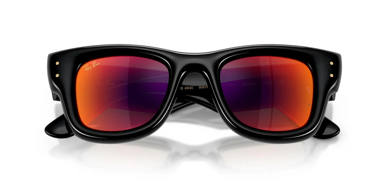 Ray-Ban Wayfarer Puffer 4940 Sunglasses - Black - view 12